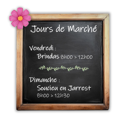 Marchés - Horaires